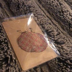 Homemade wooden in purple